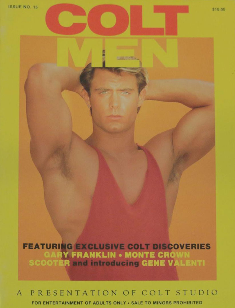 Colt Men # 15 magazine back issue Colt Men magizine back copy 