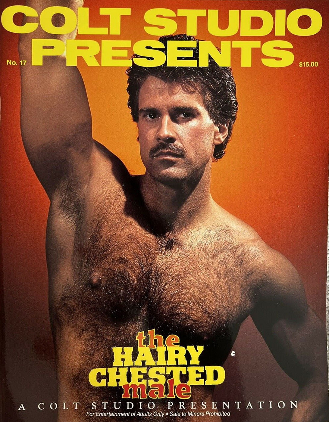 Colt Studio Presents # 17, Hairy Chested Male magazine back issue Colt Studio Presents magizine back copy 