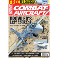 Sade magazine cover appearance Combat Aircraft December 2017