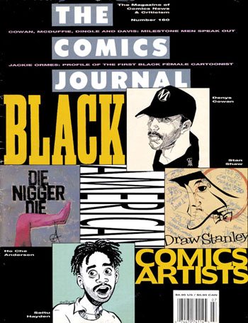 The Comics Journal # 160, June 1993 magazine back issue The Comics Journal magizine back copy 