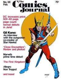 The Comics Journal # 38, February 1978 magazine back issue