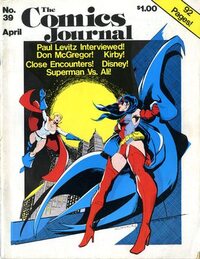 The Comics Journal # 39, April 1978 magazine back issue
