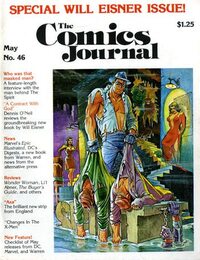 The Comics Journal # 46, May 1979 magazine back issue cover image