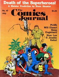 The Comics Journal # 47, July 1979 magazine back issue cover image