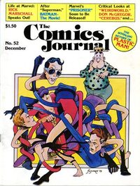 The Comics Journal # 52, December 1979 magazine back issue cover image