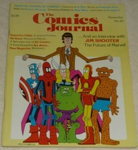 The Comics Journal # 60, November 1980 magazine back issue cover image