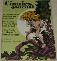 The Comics Journal # 64, July 1981 magazine back issue cover image