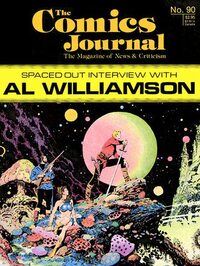 The Comics Journal # 90, May 1984 magazine back issue cover image