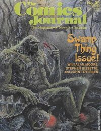 The Comics Journal # 93, September 1984 magazine back issue cover image