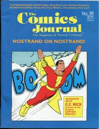 The Comics Journal # 95, February 1985 magazine back issue cover image