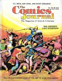 The Comics Journal # 102, September 1985 magazine back issue cover image