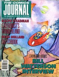 The Comics Journal # 127, February 1989 magazine back issue cover image