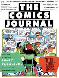 The Comics Journal # 146 magazine back issue cover image