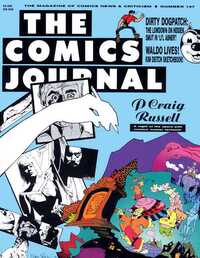 The Comics Journal # 147, December 1991 magazine back issue cover image