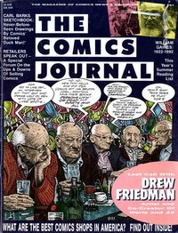 The Comics Journal # 151, July 1992 magazine back issue cover image