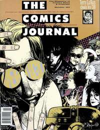 The Comics Journal # 163, November 1993 magazine back issue cover image