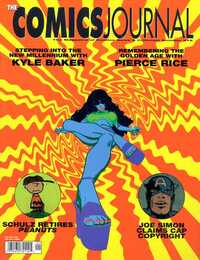 The Comics Journal # 219, January 2000 magazine back issue cover image