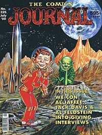 The Comics Journal # 225, July 2000 magazine back issue cover image