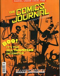 The Comics Journal # 244, June 2002 magazine back issue cover image