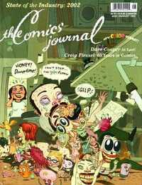 The Comics Journal # 245, August 2002 magazine back issue cover image