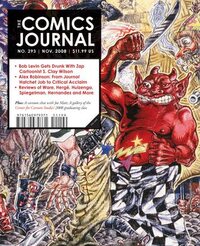 Raye Hollitt magazine cover appearance The Comics Journal # 293, November 2008
