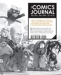 The Comics Journal # 295, January 2009 magazine back issue cover image