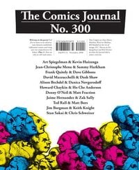 The Comics Journal # 300, November 2009 magazine back issue