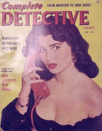 Complete Detective Cases April 1953 magazine back issue