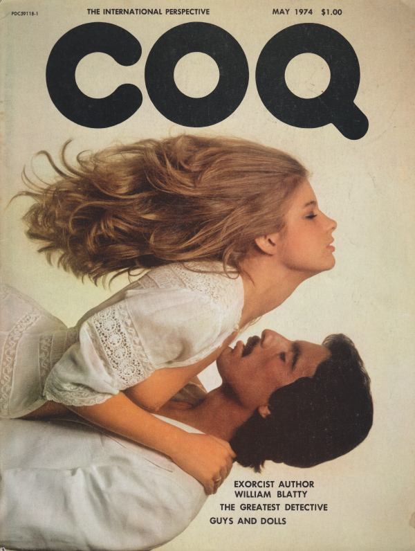 Coq May 1974 magazine back issue Coq magizine back copy 