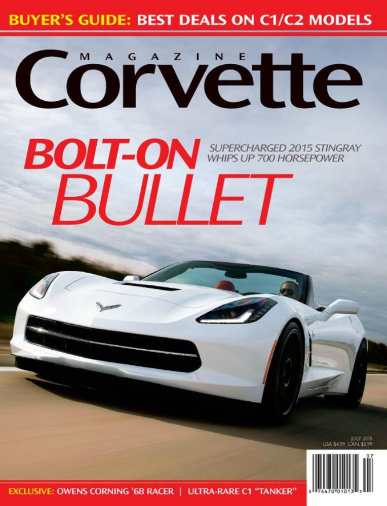 Corvette 98, July 2015 Magazine Back Issue. Corvette Jul 2015
