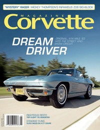 Corvette January 2022 magazine back issue cover image