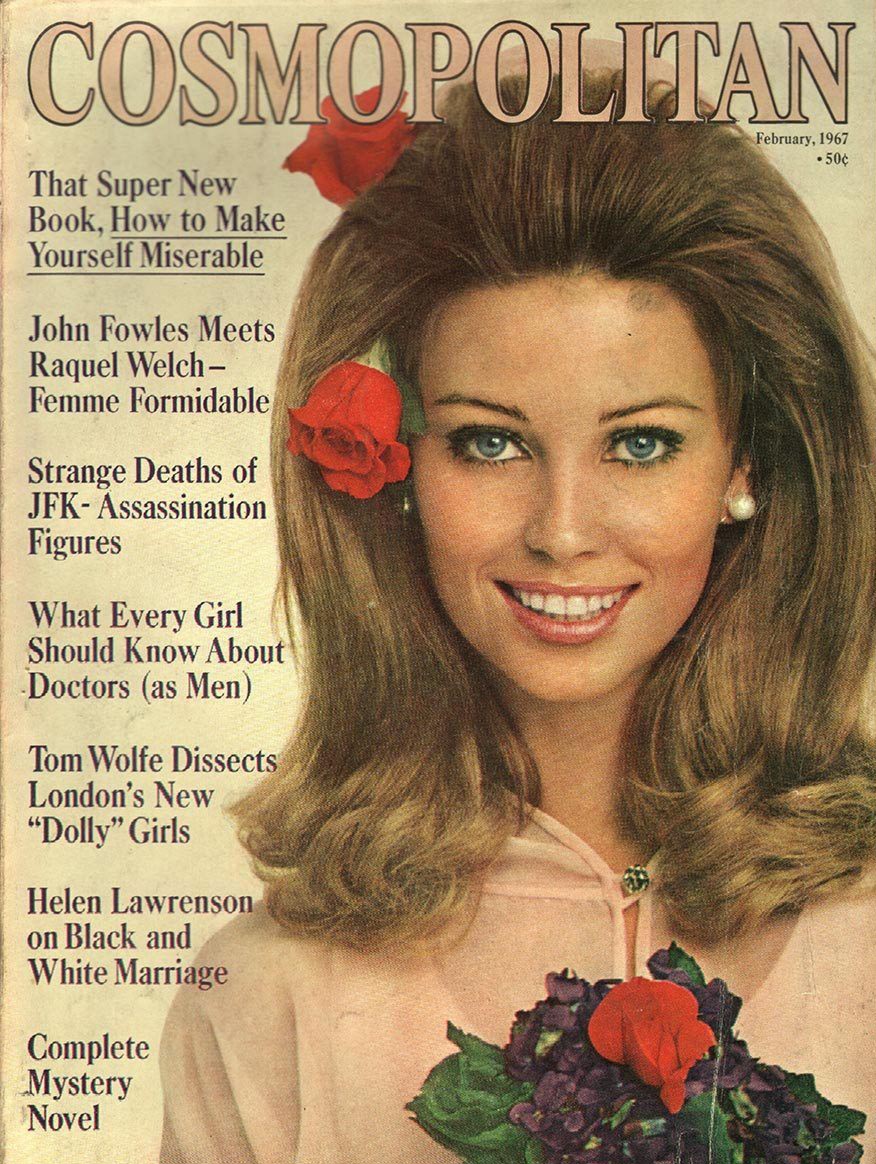 Cosmopolitan February 1967 magazine back issue Cosmopolitan magizine back copy 