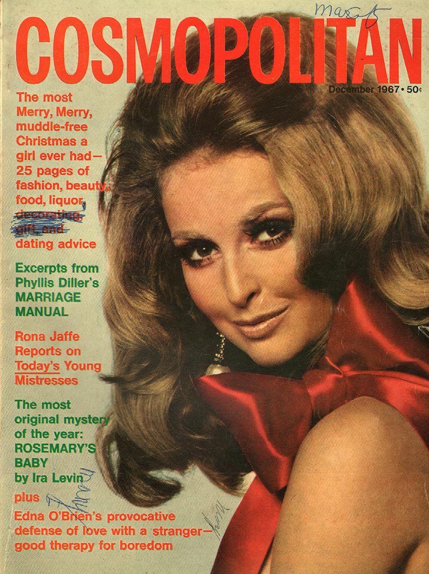 Cosmopolitan December 1967 magazine back issue Cosmopolitan magizine back copy 