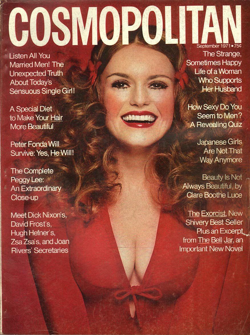 Cosmopolitan September 1971 magazine back issue Cosmopolitan magizine back copy 