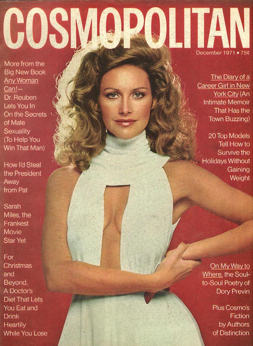 Cosmopolitan December 1971 magazine back issue Cosmopolitan magizine back copy 