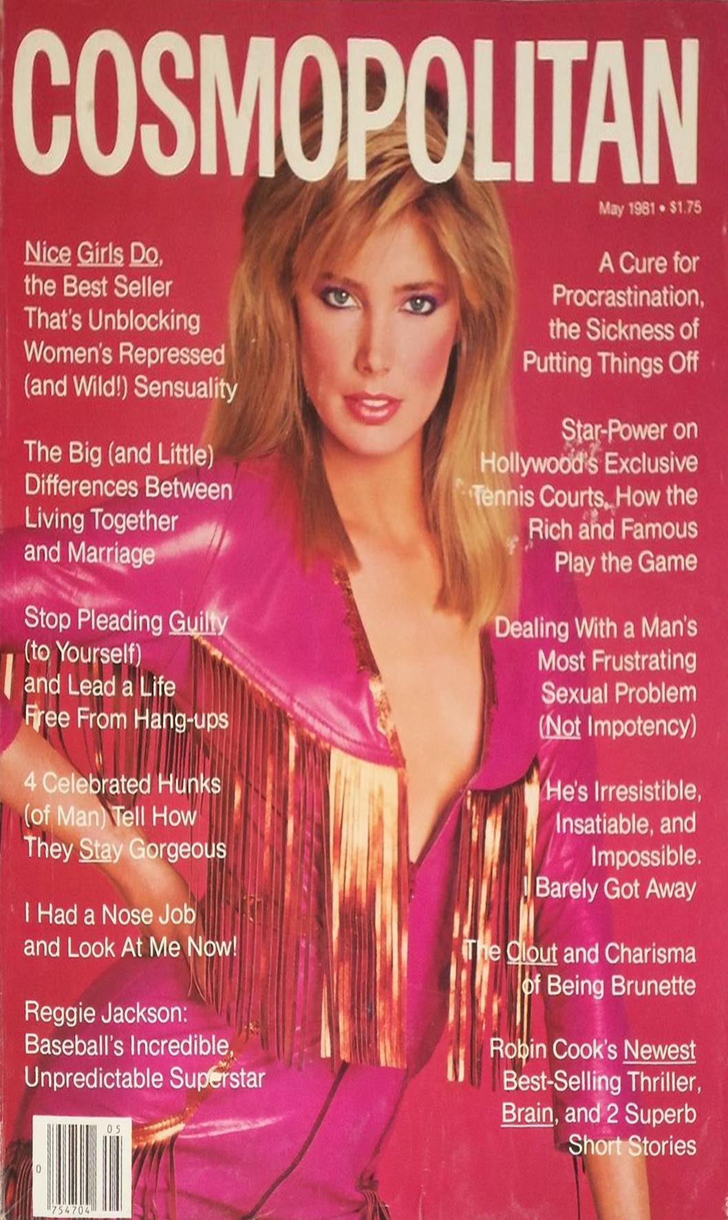 Cosmopolitan May 1981 magazine back issue Cosmopolitan magizine back copy 