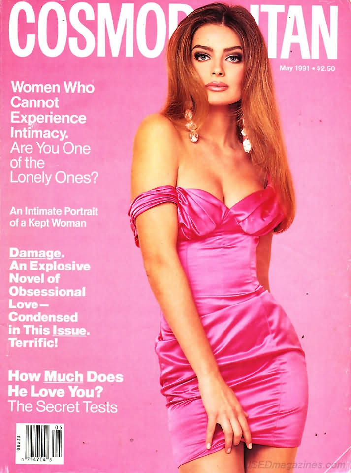 Cosmopolitan May 1991 magazine back issue Cosmopolitan magizine back copy 