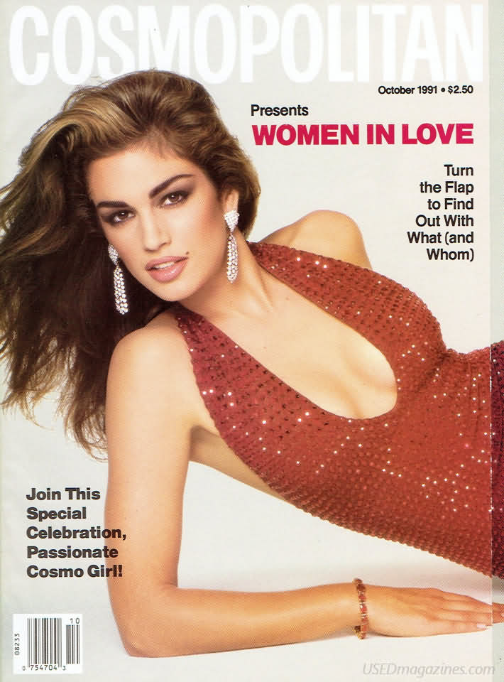 Cosmopolitan October 1991 magazine back issue Cosmopolitan magizine back copy 