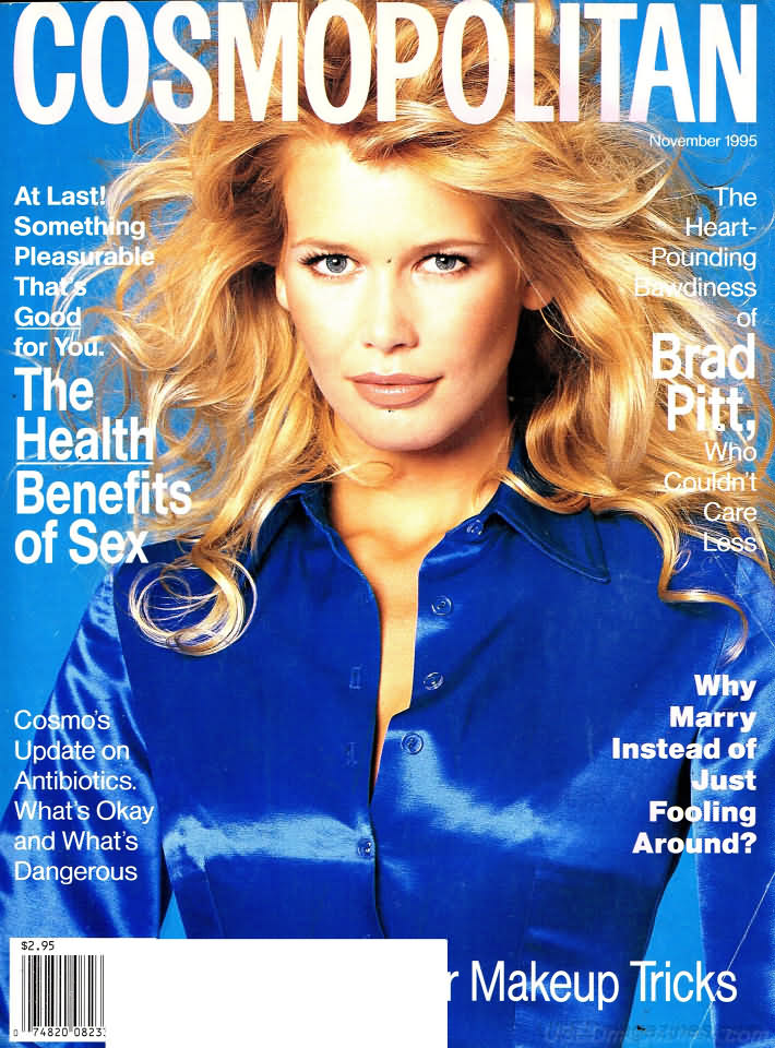 Cosmopolitan November 1995 magazine back issue Cosmopolitan magizine back copy 