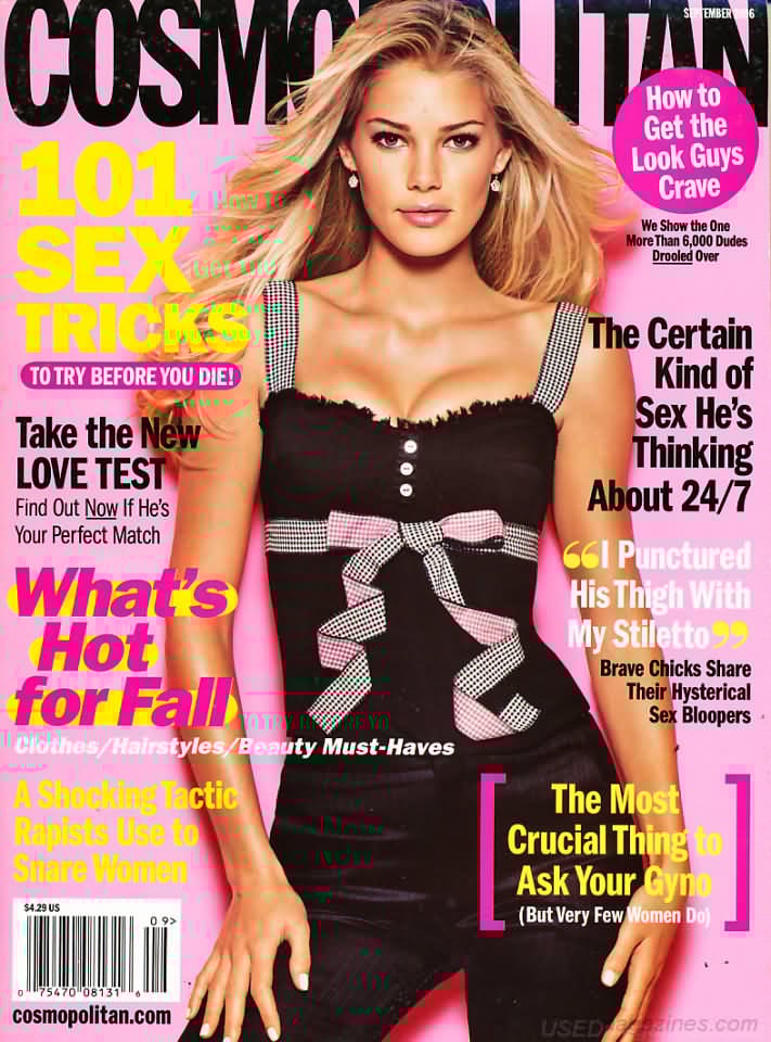 Cosmopolitan September 2006, , 101 Sex Tricks To Try Before You D