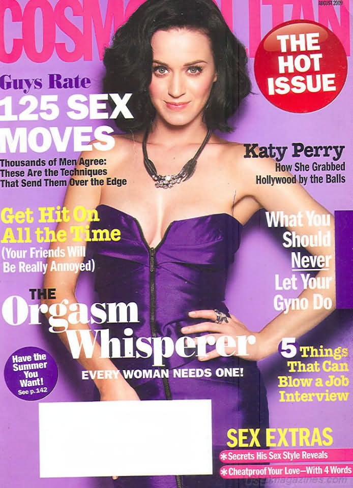 Cosmopolitan August 2009 magazine back issue Cosmopolitan magizine back copy 