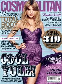 Taylor Swift magazine cover appearance Cosmopolitan UK December 2014