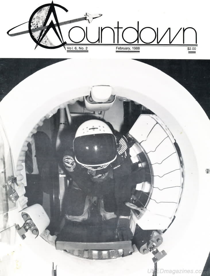 Countdown February 1988 Magazine Back Issue. Countdown Feb 1988