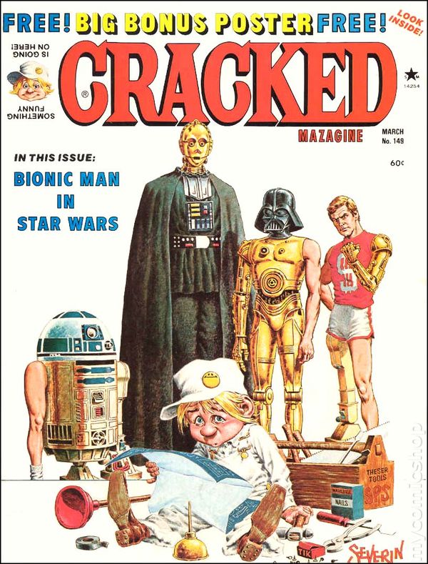 Cracked March 1978 magazine back issue Cracked magizine back copy 