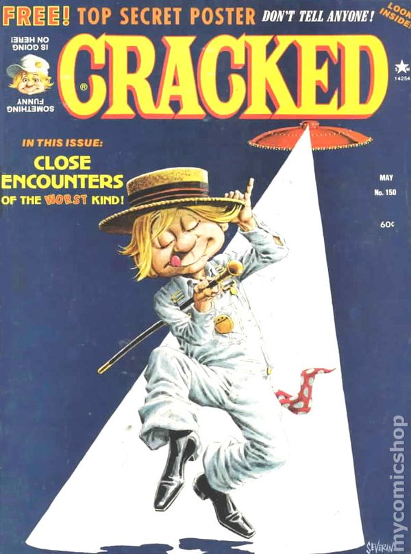 Cracked May 1978 magazine back issue Cracked magizine back copy 