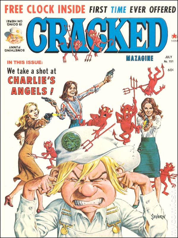 Cracked July 1978 magazine back issue Cracked magizine back copy 