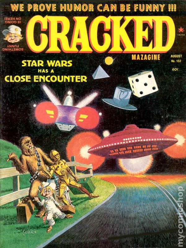 Cracked August 1978 magazine back issue Cracked magizine back copy 