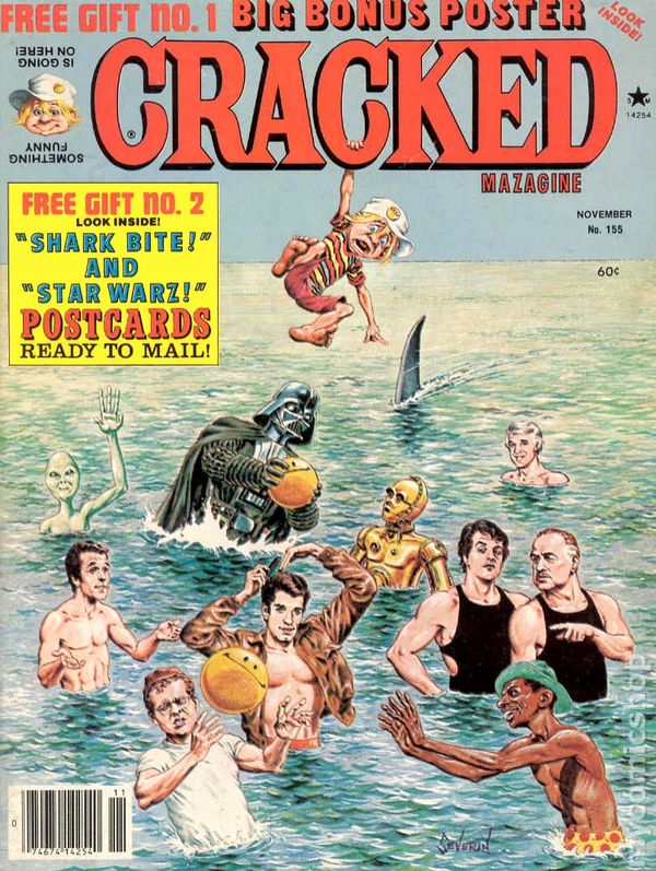 Cracked November 1978 magazine back issue Cracked magizine back copy 