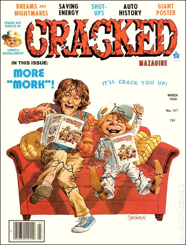 Cracked March 1980 magazine back issue Cracked magizine back copy 