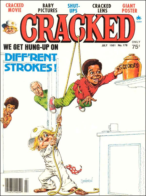 Cracked July 1981 magazine back issue Cracked magizine back copy 